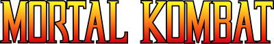 Mortal Kombat logo for Sega Genesis